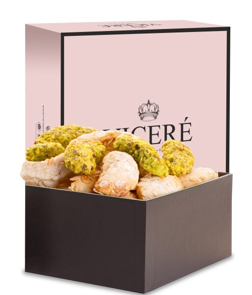 Almond and Green Gold Pastries – Box “Mademoiselle” 1 kg