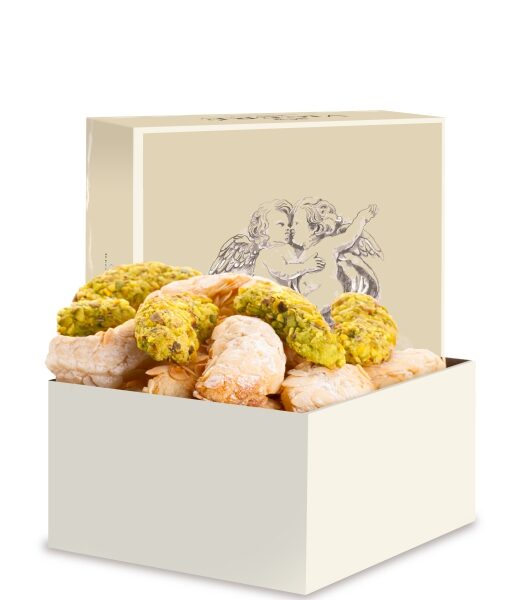 Angels box - Almond and pistachio desserts