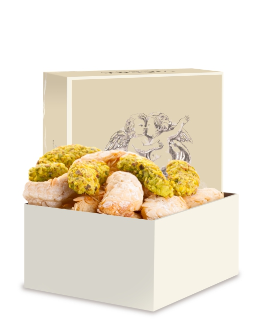 Angels box - Almond and pistachio desserts