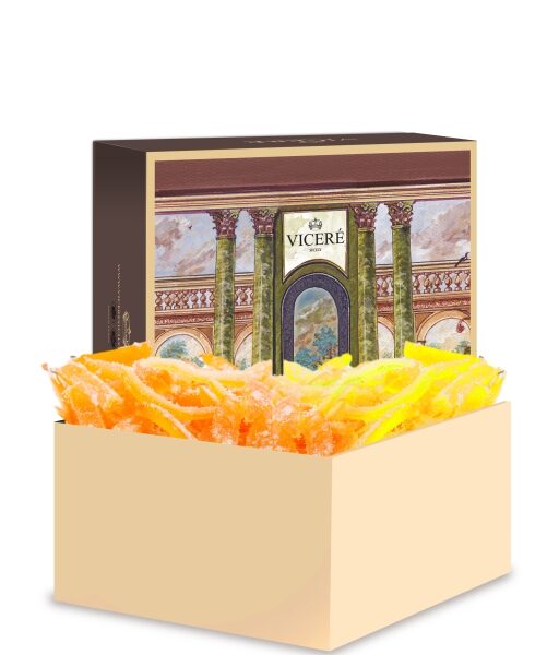 Sicilian Citrus Fruit Peel – Box “Palazzo” 400gr