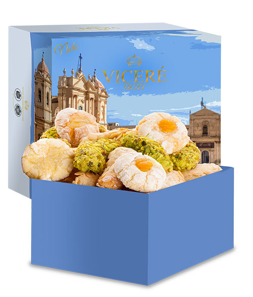 Sicilian almond paste - Noto box - Sicilian fantasies